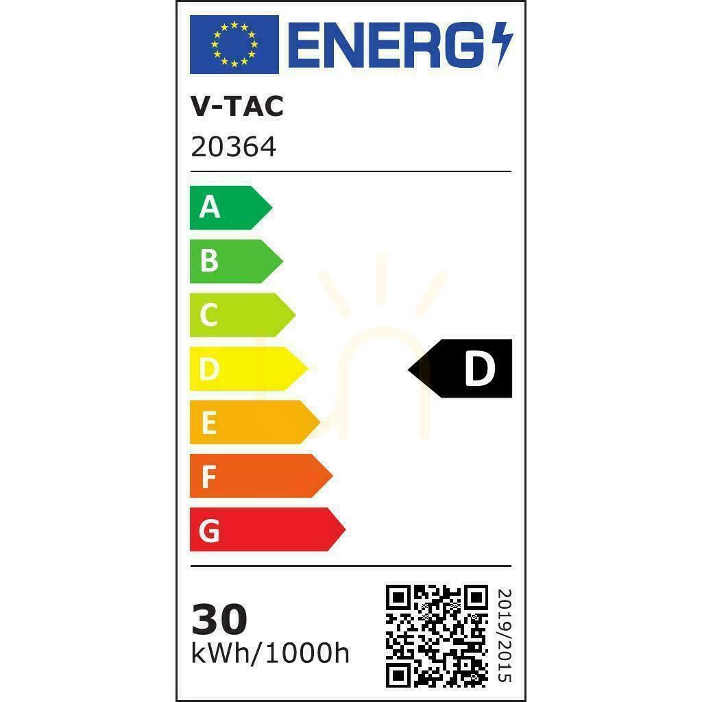 Display V-TAC 30W LED Surface-mounted linear luminaire 120CM 155Lm/W VT-8330 6500K 4650lm 5 Years Warranty V-TAC 30W LED Surface-mounted linear luminaire 120CM 155Lm/W VT-8330 6500K 4650lm 5 Years Warranty