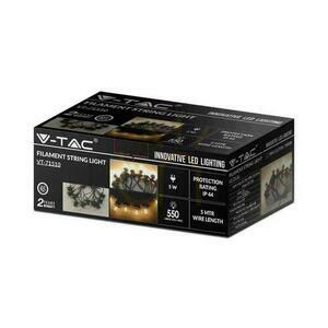 V-TAC Garden Garland (string) 5W LED 5 meters 10 bulbs 0.5W Filament VT-71510 3000K 550lm small 2