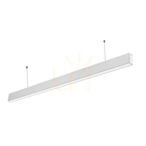 Check V-TAC LED Linear SAMSUNG CHIP 40W Pendantable White 120cm VT-7-40-W 6500K 3270lm 5 Years Warranty