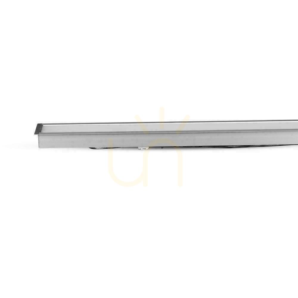 Display V-TAC LED Linear SAMSUNG CHIP 40W Recessed Silver luminaire 120cm VT-7-41 4000K 3800lm 5 Years Warranty V-TAC LED Linear SAMSUNG CHIP 40W Recessed Silver luminaire 120cm VT-7-41 4000K 3800lm 5 Years Warranty