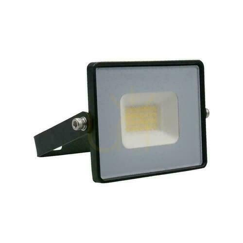 Check V-TAC 20W SMD E-Series LED Projector Black VT-4021 4000K 1620lm