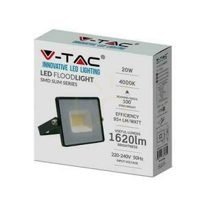 V-TAC 20W SMD E-Series LED Projector Black VT-4021 6500K 1620lm. small 2