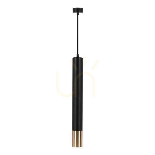 Check V-TAC GU10 Pendant Luminaire Black+Gold 60x500mm VT-977 3 Years Warranty