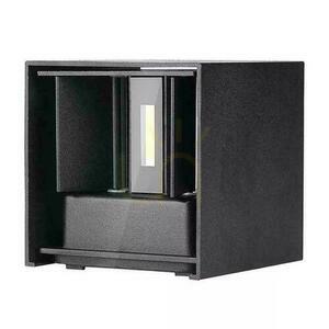 V-TAC 5W Wall-mounted Wall lamp Top Down Adjustable Black Square IP65 Bridgelux VT-759-B 3000K 700lm small 1