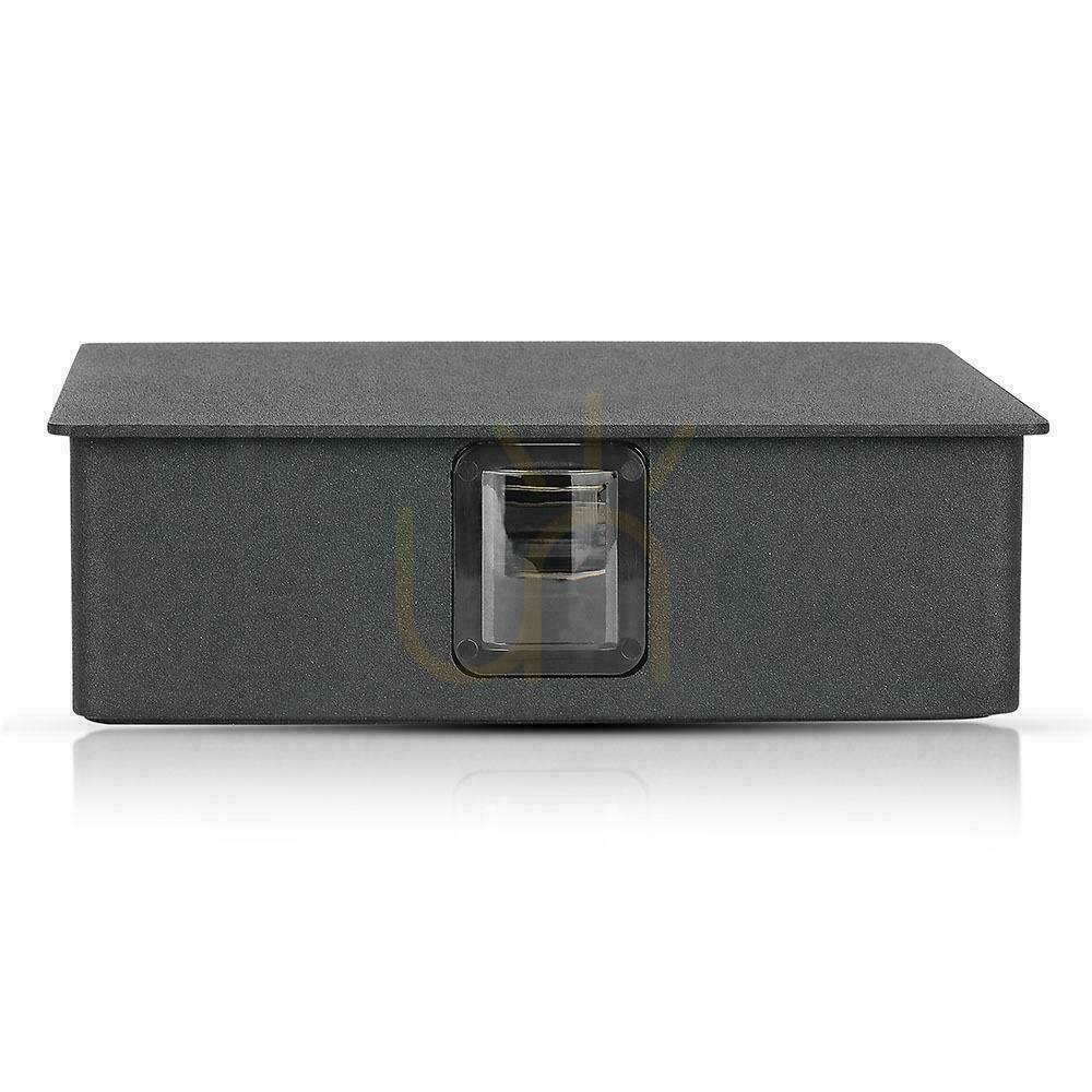 Preview V-TAC 4W LED wall luminaire IP65 Black Square VT-704-B 3000K 428lm V-TAC 4W LED wall luminaire IP65 Black Square VT-704-B 3000K 428lm