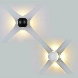 Wall lamp V-TAC 4W LED Black Round IP65 VT-834-B 4000K 428lm. 4 Wall lamp V-TAC 4W LED Black Round IP65 VT-834-B 4000K 428lm. small 4
