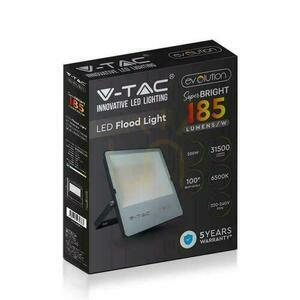 V-TAC 200W G8 Black 185Lm/W EVOLUTION VT-200185 4000K 37000lm LED Floodlight 5 Years Warranty small 2