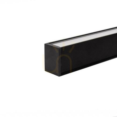 Check V-TAC LED Linear Surface Mounted SAMSUNG CHIP 40W Black UGR<19 DIMM VT-7-46 3000K 3275lm 5 Year Warranty