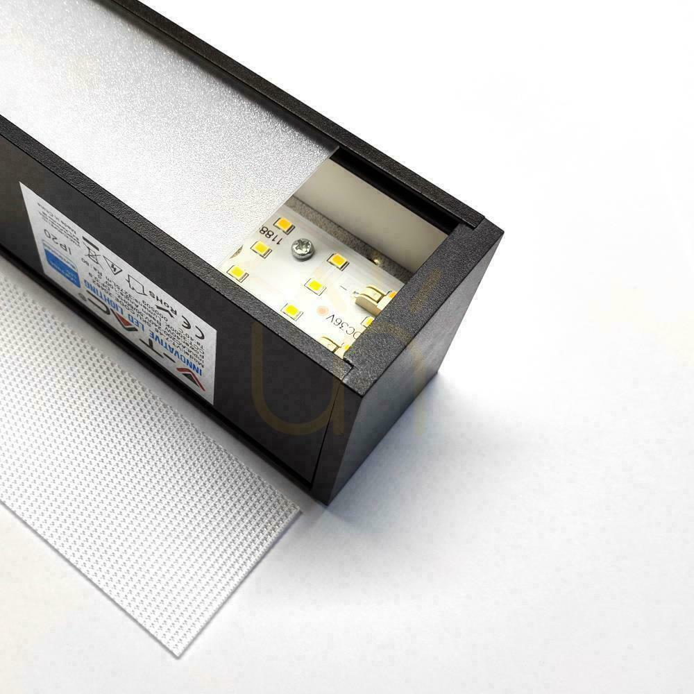 Check V-TAC LED Linear Surface Mounted SAMSUNG CHIP 40W Black UGR<19 DIMM VT-7-46 3000K 3275lm 5 Year Warranty V-TAC LED Linear Surface Mounted SAMSUNG CHIP 40W Black UGR<19 DIMM VT-7-46 3000K 3275lm 5 Year Warranty