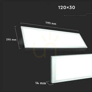 V-TAC 29W 1200x300 137Lm/W VT-12031-N 4000K 3960lm LED panel 1 V-TAC 29W 1200x300 137Lm/W VT-12031-N 4000K 3960lm LED panel small 1