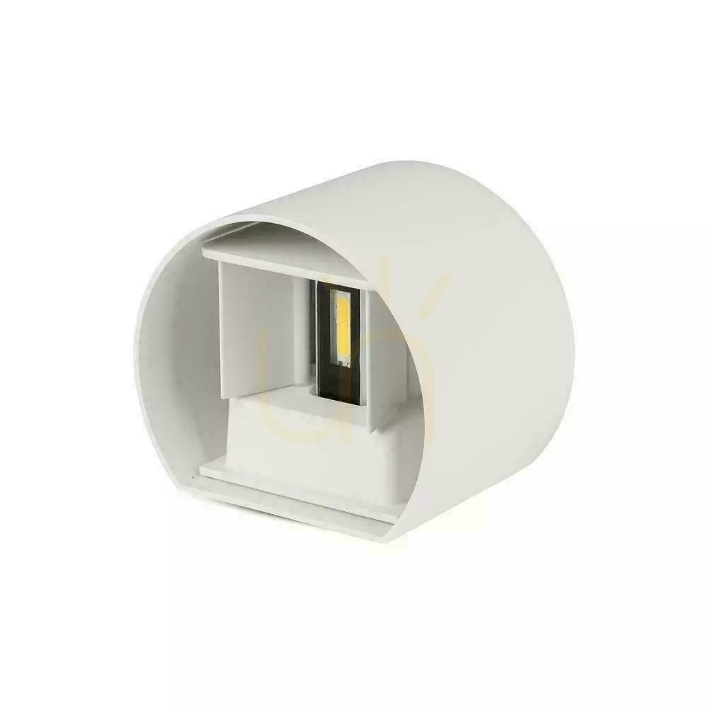 Preview Wall Mounted 5W V-TAC Top Bottom Adjustable White Round IP65 Bridgelux VT-756 4000K 700lm Wall Mounted 5W V-TAC Top Bottom Adjustable White Round IP65 Bridgelux VT-756 4000K 700lm