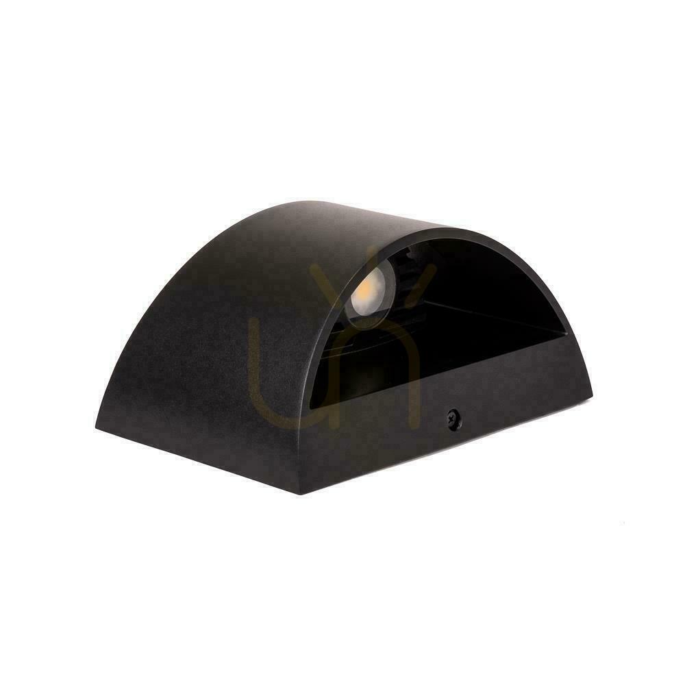 View Wall lamp V-TAC 9W LED Top Down Bridgelux Chip Black IP54 VT-815 4000K 1280lm. Wall lamp V-TAC 9W LED Top Down Bridgelux Chip Black IP54 VT-815 4000K 1280lm.