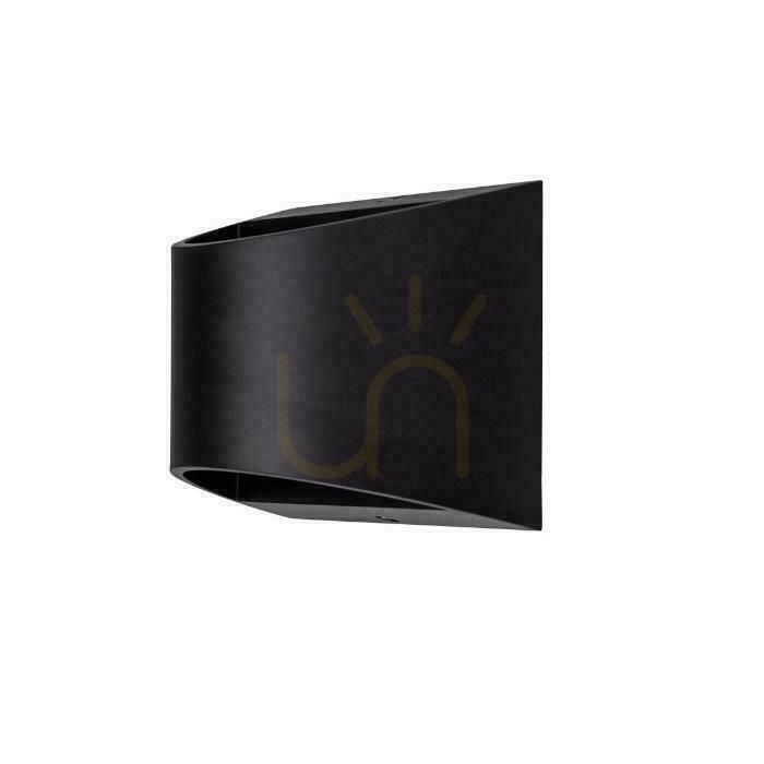 Show Wall lamp V-TAC 9W LED Top Down Bridgelux Chip Black IP54 VT-815 4000K 1280lm. Wall lamp V-TAC 9W LED Top Down Bridgelux Chip Black IP54 VT-815 4000K 1280lm.