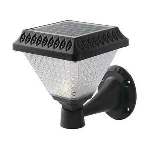 V-TAC Solar Garden Wall lamp with remote control 3in1 IP44 Black Square VT-972 3000K-4000K-6400K 75 3 Years Warranty small 0