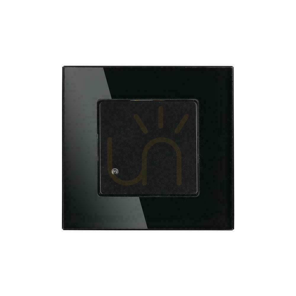 Microwave Motion Sensor Wall Mounted Flush Mounted Black 1200W/300W V-TAC VT-8084.