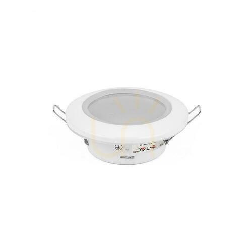 Check White GU10 recessed ceiling fitting V-TAC VT-981-W IP44 9.25 cm