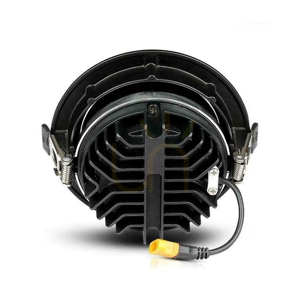 View Downlight V-TAC SAMSUNG CHIP 30W Black Tilt VT-2-13 4000K 2900lm 5 Year Warranty Downlight V-TAC SAMSUNG CHIP 30W Black Tilt VT-2-13 4000K 2900lm 5 Year Warranty