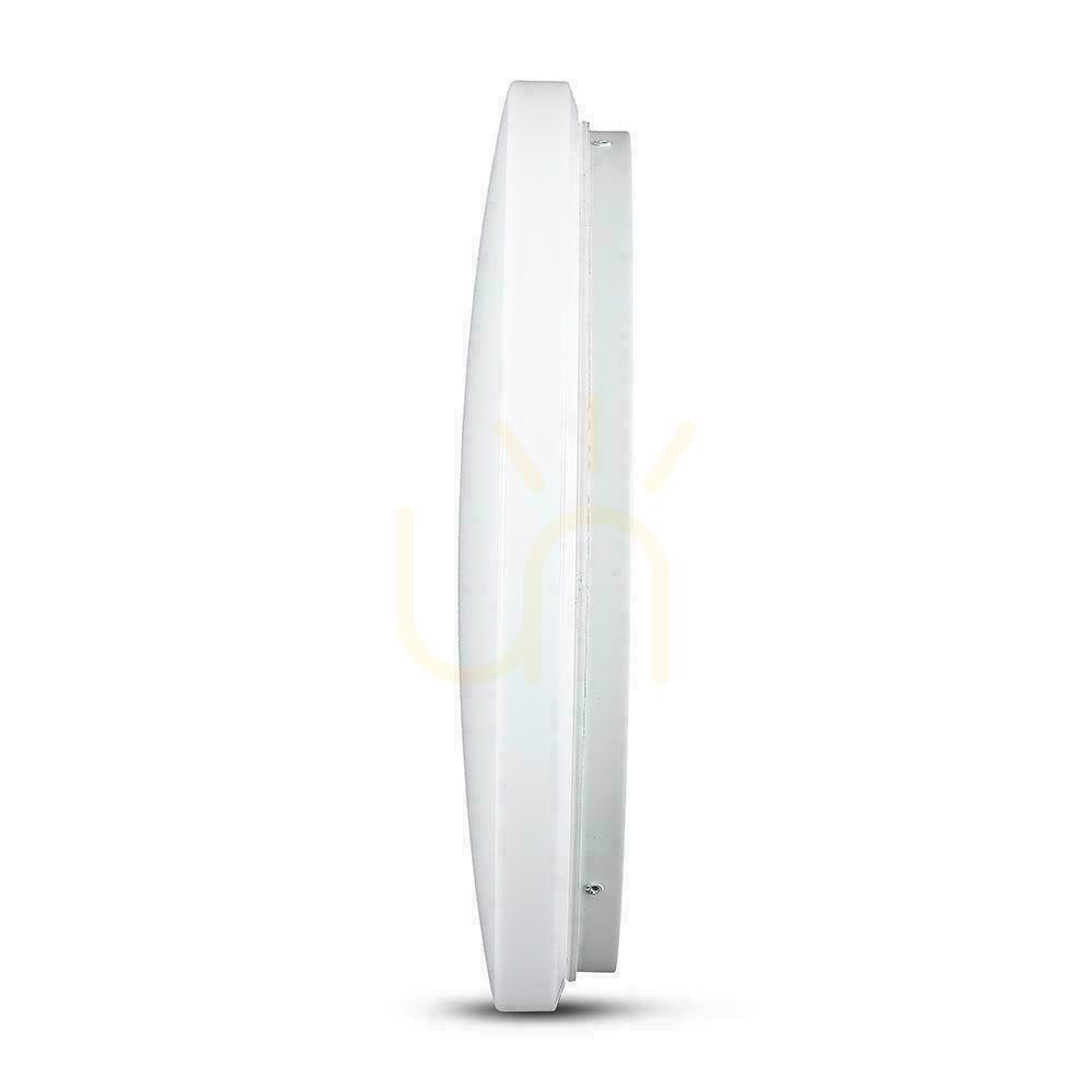 View Plafond V-TAC 12W Milky CCT Color Change fi.255 VT-8412 3000K-6400K 1200lm Plafond V-TAC 12W Milky CCT Color Change fi.255 VT-8412 3000K-6400K 1200lm
