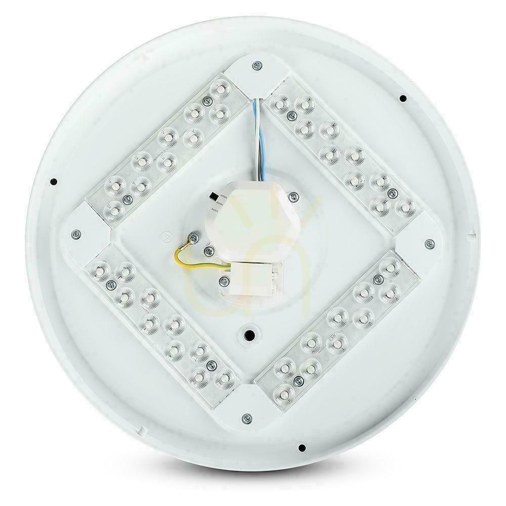 Display Plafond V-TAC 12W Milky CCT Color Change fi.255 VT-8412 3000K-6400K 1200lm Plafond V-TAC 12W Milky CCT Color Change fi.255 VT-8412 3000K-6400K 1200lm