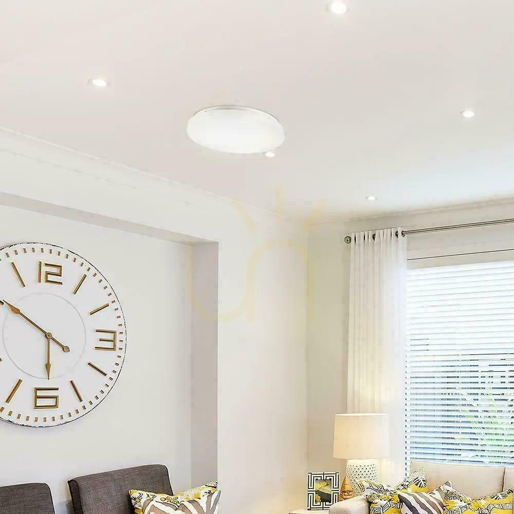 Check Plafond V-TAC 12W Milky CCT Color Change fi.255 VT-8412 3000K-6400K 1200lm Plafond V-TAC 12W Milky CCT Color Change fi.255 VT-8412 3000K-6400K 1200lm