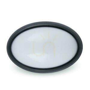 Plafond V-TAC 8W Oval Black IP66 VT-8014-OV-B 3000K 560lm small 0