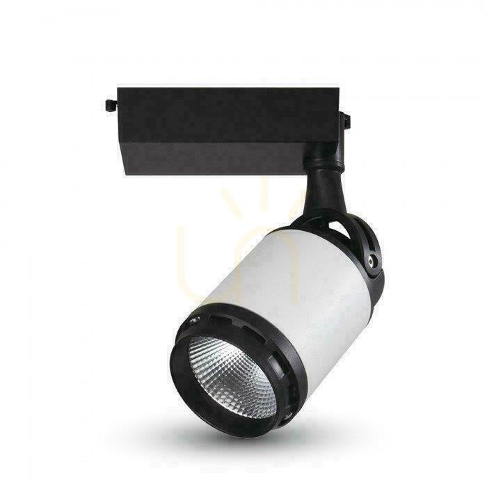 LED luminaire V-TAC Bus System 3F 35W 24st LED Black White VT-4537 6400K 2850lm