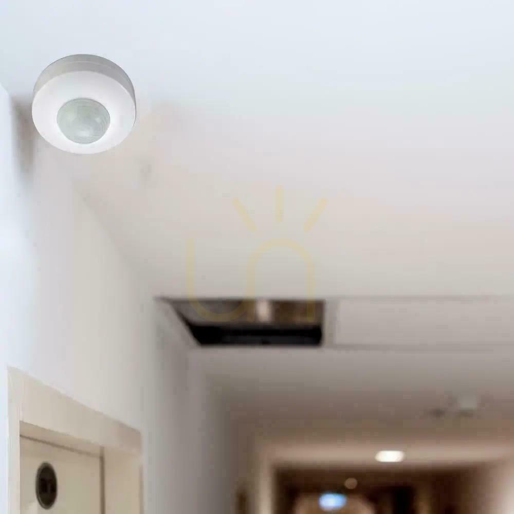 Check 360st Motion Sensor with On/Off Ceiling White V-TAC VT-8049 360st Motion Sensor with On/Off Ceiling White V-TAC VT-8049