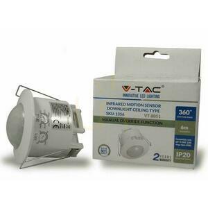Motion Sensor 360st with On/Off Ceiling Recessed White V-TAC VT-8051 1 Motion Sensor 360st with On/Off Ceiling Recessed White V-TAC VT-8051 small 1