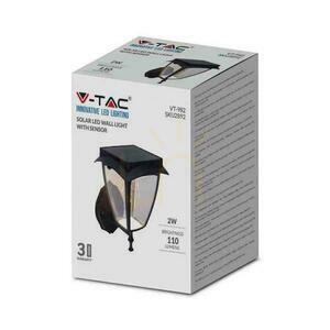 Garden wall lamp Solar V-TAC 2W LED IP44 VT-982 3000K+6000K 110lm 3 Years Warranty 4 Garden wall lamp Solar V-TAC 2W LED IP44 VT-982 3000K+6000K 110lm 3 Years Warranty small 4
