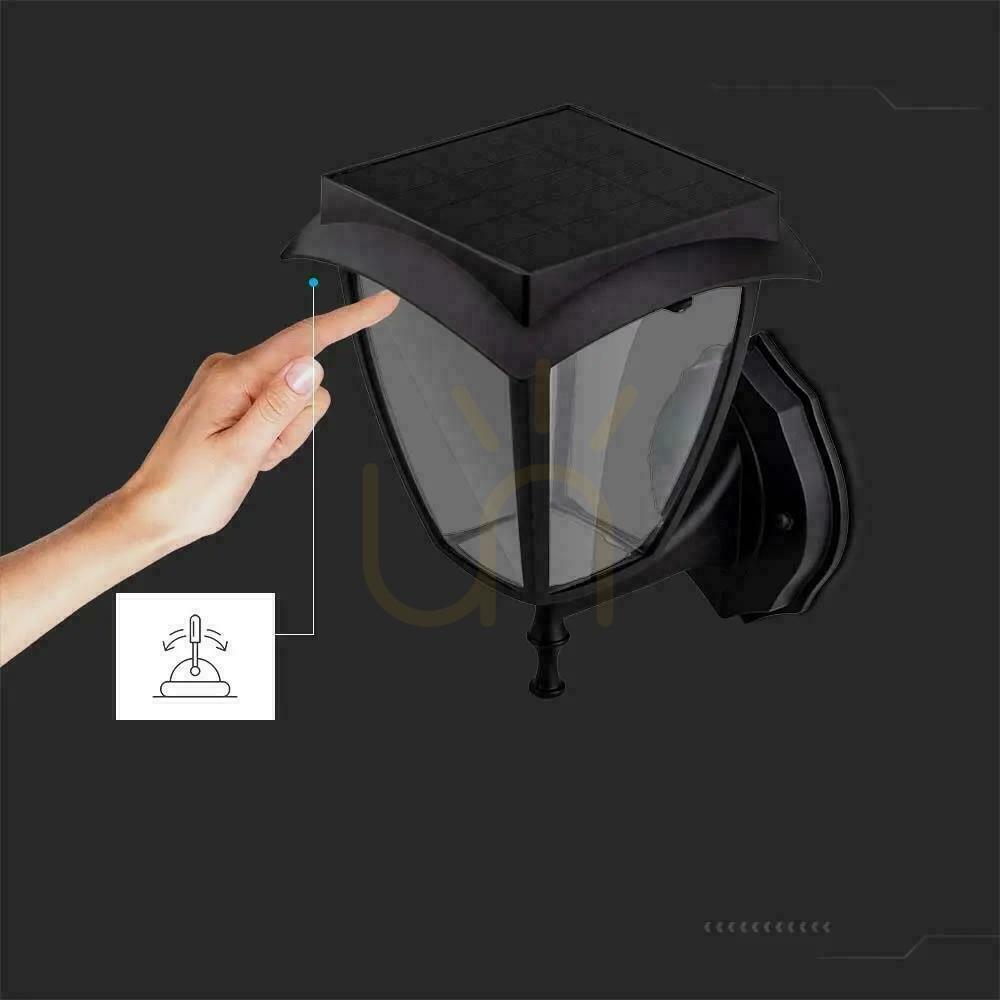 Check Garden wall lamp Solar V-TAC 2W LED IP44 VT-982 3000K+6000K 110lm 3 Years Warranty Garden wall lamp Solar V-TAC 2W LED IP44 VT-982 3000K+6000K 110lm 3 Years Warranty