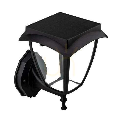 Check Garden wall lamp Solar V-TAC 2W LED IP44 VT-982 3000K+6000K 110lm 3 Years Warranty