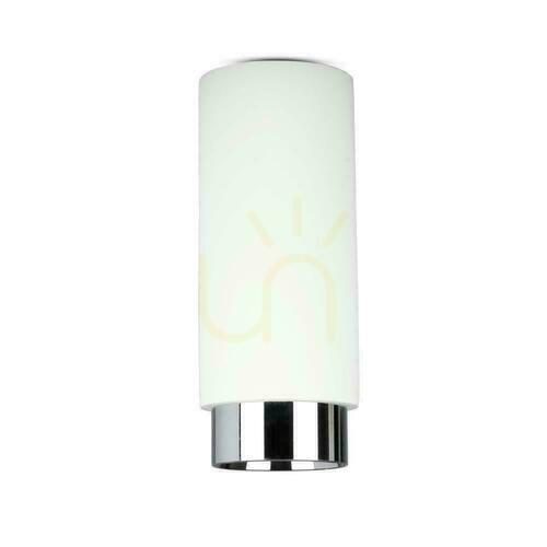 Check V-TAC GIPS BETON GU10 Surface Mounted White/Chrome Mat VT-865-CHM 5 Year Warranty