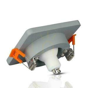 V-TAC Concrete and Plaster GU10 Square Recessed Ring Grey/Rose Gold VT-862-MRG 5 Year Warranty small 4