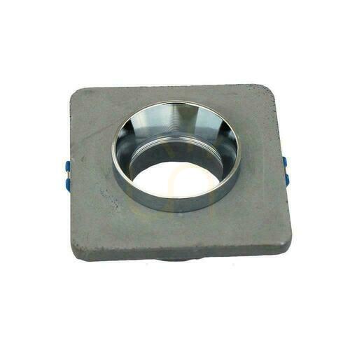 Check Mesh V-TAC GIPS BETON GU10 Square Recessed Gray/Chrome VT-862-CHG 5 Year Warranty