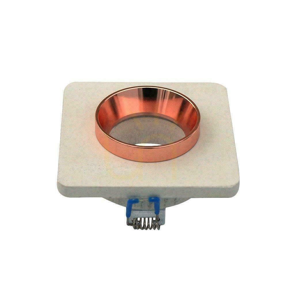 View V-TAC GIPS BETON GU10 Square Recessed Mesh White/Pink Gold VT-862-MRR 5 Year Warranty V-TAC GIPS BETON GU10 Square Recessed Mesh White/Pink Gold VT-862-MRR 5 Year Warranty