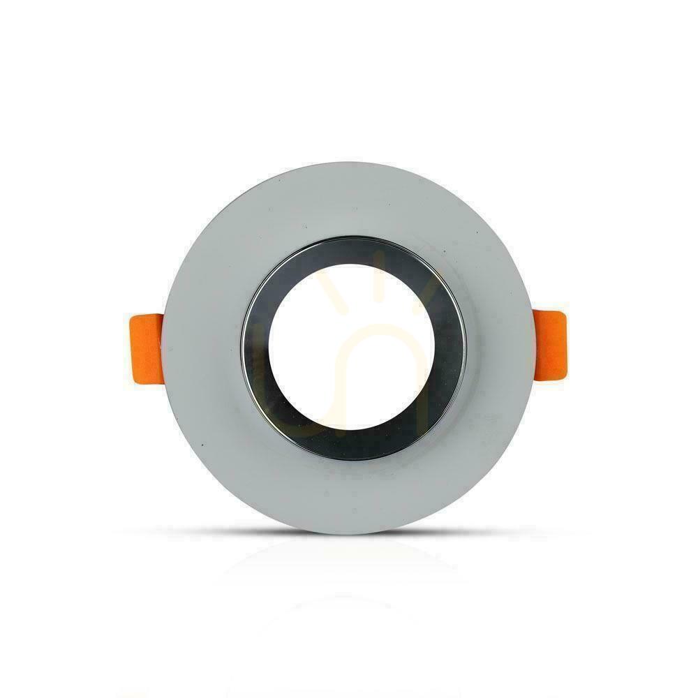 View V-TAC GIPS BETON GU10 Round Recessed Gray/Chrome VT-862-MG Mesh. V-TAC GIPS BETON GU10 Round Recessed Gray/Chrome VT-862-MG Mesh.