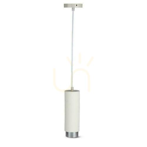 Check V-TAC GIPS BETON GU10 White/Chrome VT-864-CH Pendant Luminaire 5 Year Warranty