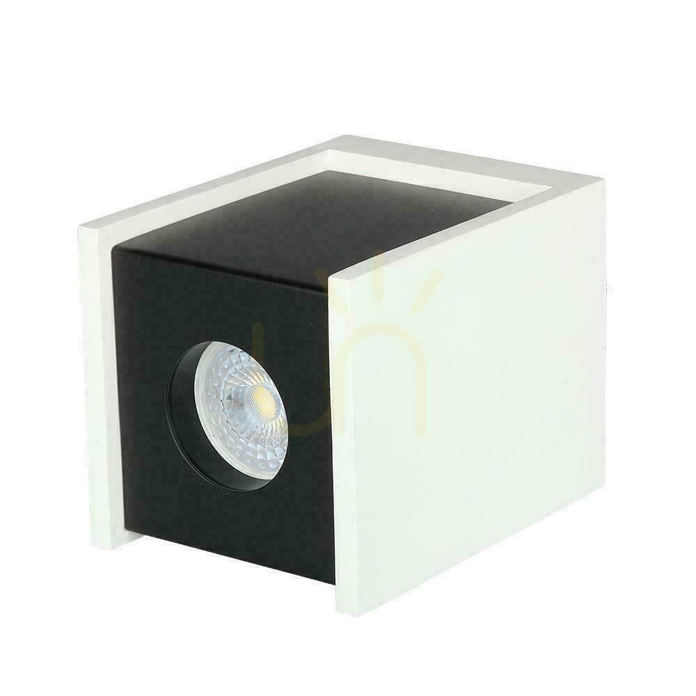 View V-TAC GIPS BETON GU10 Surface Mounted Square White/Black VT-860-GB 5 Year Warranty V-TAC GIPS BETON GU10 Surface Mounted Square White/Black VT-860-GB 5 Year Warranty
