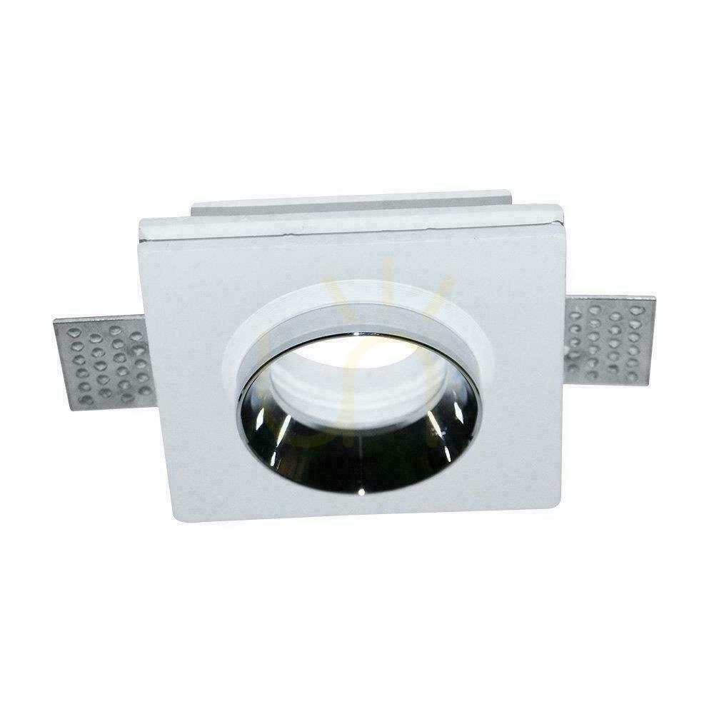 View Mesh V-TAC GIPS GU10 Square Recessed G-K White+Chrome VT-866-CSQ 5 Year Warranty Mesh V-TAC GIPS GU10 Square Recessed G-K White+Chrome VT-866-CSQ 5 Year Warranty