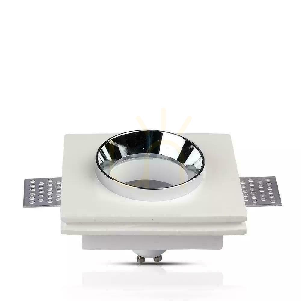 Check Mesh V-TAC GIPS GU10 Square Recessed G-K White+Chrome VT-866-CSQ 5 Year Warranty Mesh V-TAC GIPS GU10 Square Recessed G-K White+Chrome VT-866-CSQ 5 Year Warranty