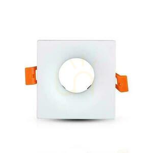 V-TAC GU10 square white recessed fitting VT-876-SQ small 2
