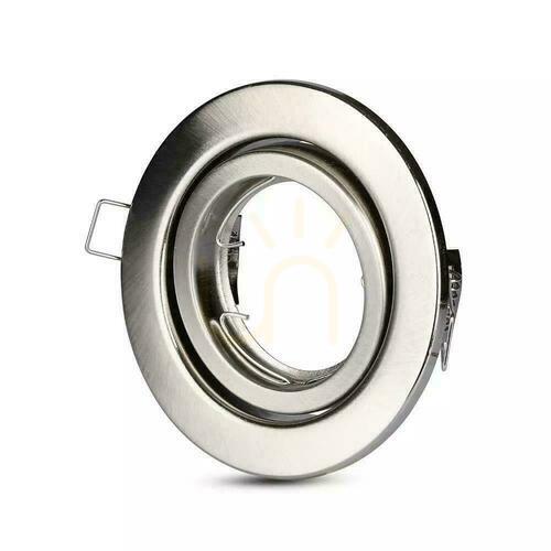 Check Mesh V-TAC GU10 Round Movable Satin VT-7227RD-SN