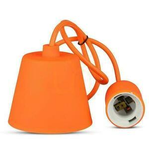 V-TAC VT-7228-O Orange Silicone E27 Pendant Holder small 3