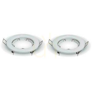 Mesh V-TAC GU10 Round Fixed White (Package. 2 pcs) VT-778-WH small 0