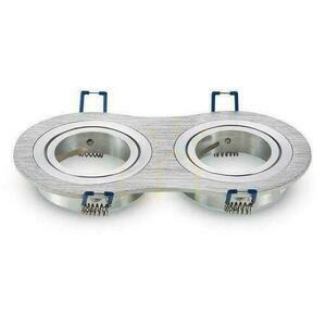 V-TAC Aluminum Mesh Cast 2xGU10 Round Brushed Aluminum VT-783RD-AB 0 V-TAC Aluminum Mesh Cast 2xGU10 Round Brushed Aluminum VT-783RD-AB small 0