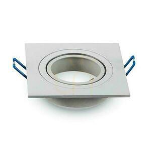 V-TAC VT-782SQ-WH square white recessed fitting 1×GU10 small 0