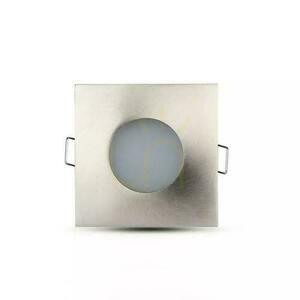 Mesh V-TAC Aluminum Casting Sealed with glass IP54 GU10 Square 84x84mm Satin VT-787SQ-SN small 2