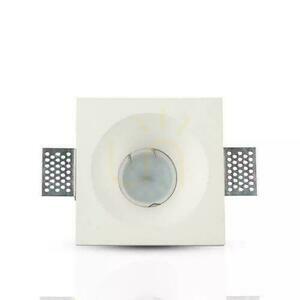 V-TAC GIPS GU10 Recessed Round Mesh 120x120 White VT-776SQ small 1