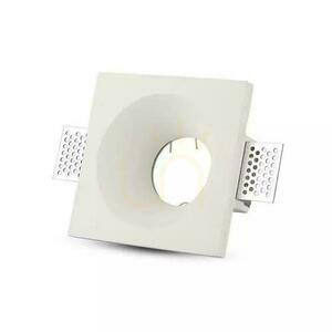 V-TAC GIPS GU10 Recessed Round Mesh 120x120 White VT-776SQ small 0