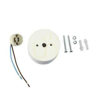 V-TAC GIPS GU10 Surface-Mounted Round Tube White 70x75 VT-727RD small 4